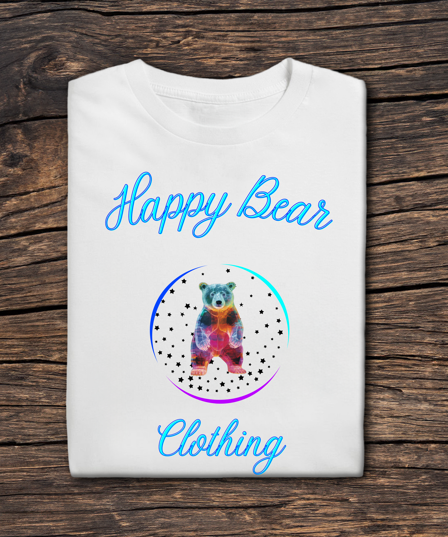 Happy Bear Clothing White T-shirt